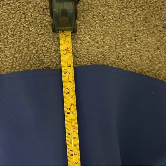 Rene Ruiz Collection 3D FLORAL SLEEVE FIT AND FLARE SCUBA GOWN size 6 - Picture 6 of 7